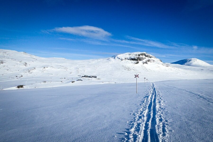 Jämtlandstriangeln på skidor